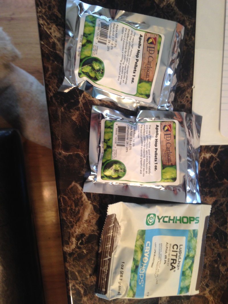 Very potent hops